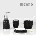 Polyresin Bath Set with Rhinestones (WBP0290A)